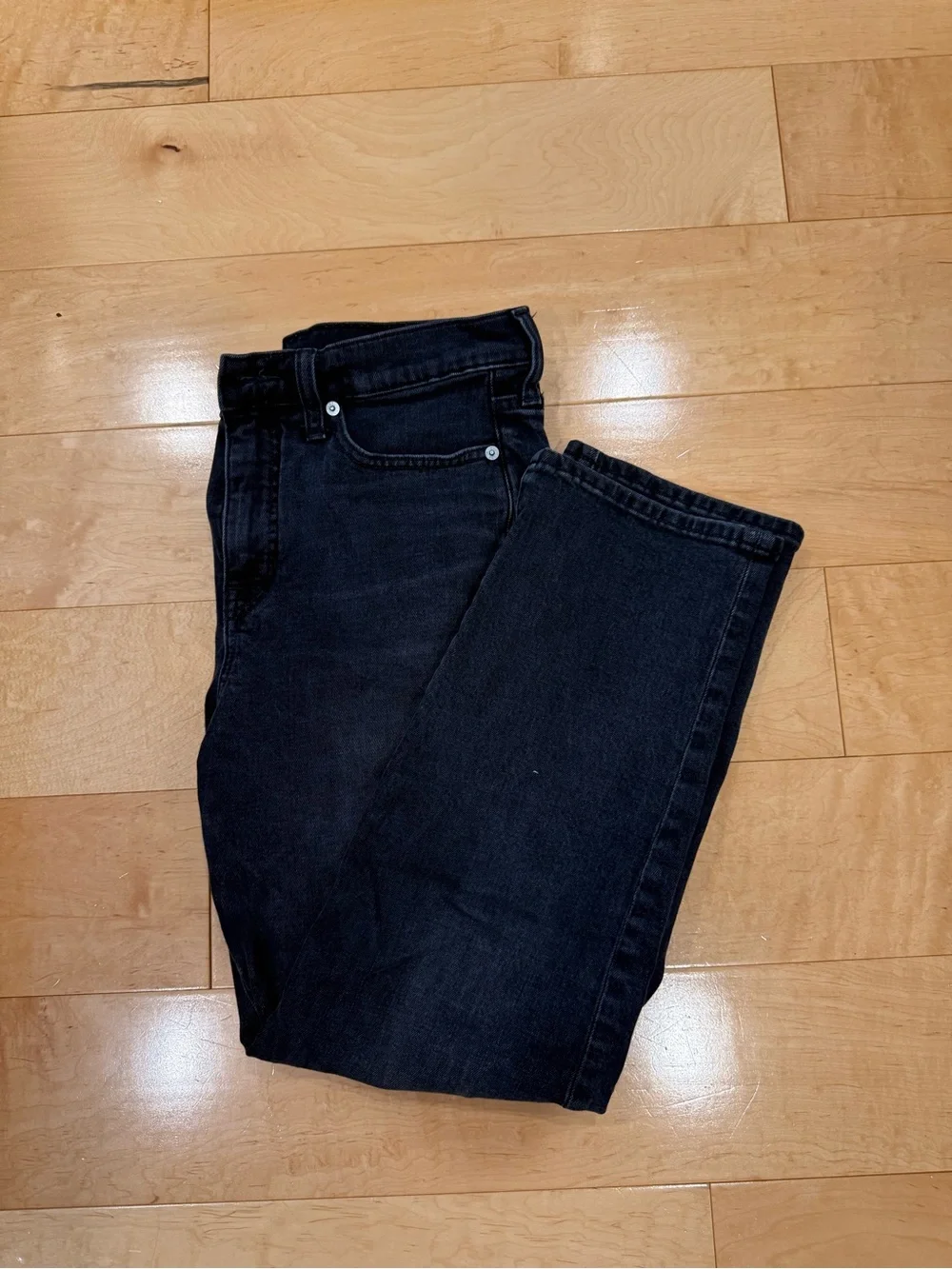 J crew Women’s Black Classic Straight Fit Jeans